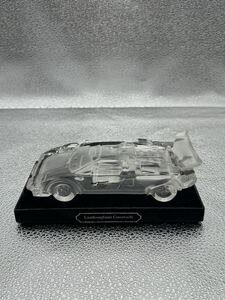  Lamborghini counter k crystal west Germany, crystal car, collection,. interior ornament Porsche 