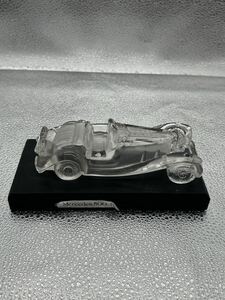 HOFBAUER crystal Mercedes 500K objet d'art car 