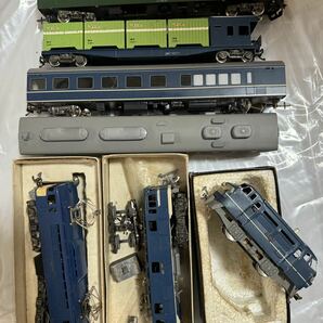 鉄道模型 ジャンク KIT 客車 クモハ165-23、コキフ10522 サハシ165-12 EB661 ED5861 ED100-1等の画像9