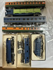 鉄道模型 ジャンク KIT 客車 クモハ165-23、コキフ10522 サハシ165-12 EB661 ED5861 ED100-1等