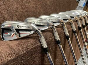 TaylorMade テーラーメイド M6 アイアン 5〜9・PW・AW・SW 8本セット