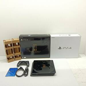 071）A〈中古品〉Playstaion4 PS4 FFXV LUNA EDITION 本体 CUHJ-10013 1TB FW 11.50【動作確認・初期化済】タバコ臭あり