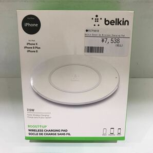 171 D 1円〜 belkin / iPhone Wireless Charging Pad ワイヤレス 充電器 ベルキン 中古 未開封の画像1