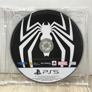 058 A 1円〜 PS5 ゲーム ソフト / マーベル スパイダーマン 2 ディスク のみ 中古 ジャンク品