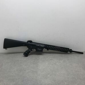 122 D / SR-25 メーカー不明 STONER RIFLE KAC 電動ガン SR25 ミリタリー 中古 ジャンク 【同梱不可】【18歳以上のみ対象】の画像5