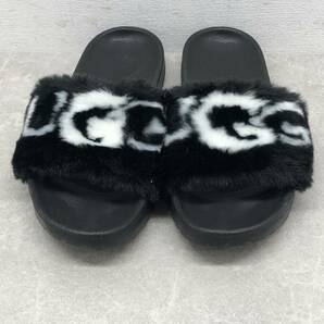 E◆ ※着用感有 UGG /アグ /コンフォートサンダル /ROYALE GRAPHIC /ロイヤル グラフィック /1101539 /サイズ 22.0CM /BLKの画像1