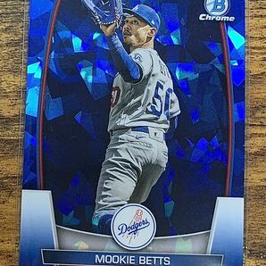 【100円スタート】Topps Bowman Chrome 2023 sapphire ムーキー ベッツ mookie betts ドジャース の画像1