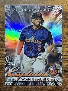 【100円スタート】Topps 2023 WBC オランダ代表 Xander Bogaerts キャプテン Captain of the WBC