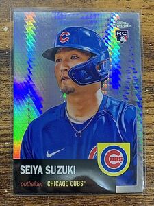 【100円スタート】Topps chrome Platinum 2022 鈴木誠也 Seiya Suzuki Prizm Refractor ルーキー カード ROOKIE CARD RC