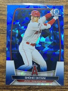 【100円スタート】Topps Bowman Chrome 2023 Sapphire サファイア 大谷翔平 Shohei Ohtani #67 1