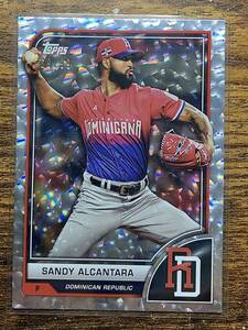 【100円スタート】Topps 2023 WBC ドミニカ代表 Sandy Alcantara サンディ アルカンタラ 99枚限定