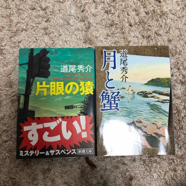 片眼の猿 （新潮文庫）、月と蟹　セット販売 道尾秀介／著
