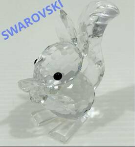 美品　Swarovski スワロフスキー　リス