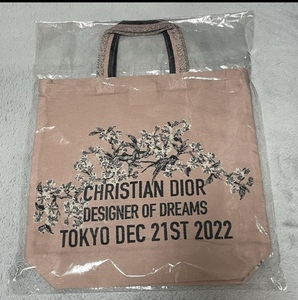 未使用品！Christian Dior　「夢のクチュリエ展」限定トートバッグ