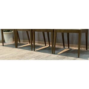 IDC大塚家具 高品質ダイニング5点セット テーブル＋チェア4脚 天然木 食卓椅子の画像9