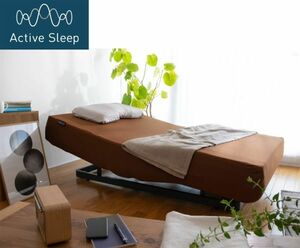 新品未使用 パラマウントベッド Active Sleep 高級電動リクライニングベッド 約60.5万 シーツ＆パッド付 PARAMOUNT BED シングル 寝具 寝室