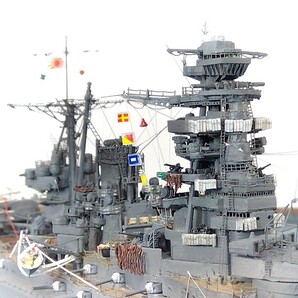 帝国海軍空母1/700完成品「長門」の画像6