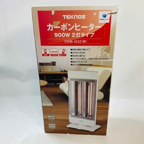 【未使用品】カーボンヒーター 900W CHM-4532 ホワイト