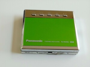 【ジャンク】Panasonic MDプレーヤー SJ-MJ55 本体 ウォークマン D60212