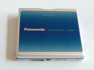 [ beautiful goods ]Panasonic MD player SJ-MJ59 body Walkman F60212