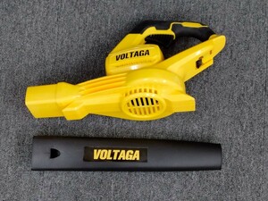 【ジャンク】VOLTAGA コードレスブロワ 本体 工具 20V 15000回転/分 6202 