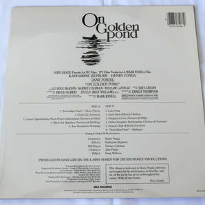映画 黄昏 LPレコード オリジナル・サウンドトラック サントラ US盤 MCA6106 デイヴ・グルーシン Dave Grusin/On Golden Pondの画像2