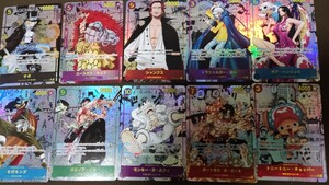 ONE PIECE ワンピース カード ルフィ エース シャンクス サボ ロー キッド チョッパー ゾロ ハンコック そげキング コミックパラレル ACG