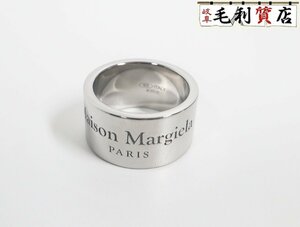 Maison Margiela メゾンマルジェラ ロゴ シルバー リング SM1UQ0096 サイズ 17号 アクセサリー メンズ ジュエリー