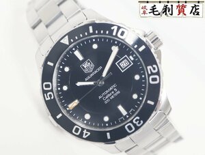 タグホイヤー TAG Heuer WAN2110.BA0822 アクアレーサー キャリバー5 自動巻き ステンレス メンズ 【中古】 時計