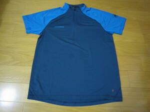 MAMMUT Atacazo Light Zip T-Shirt マムート アタカゾ ライト ジップ Tシャツ 1041-07910 size XL