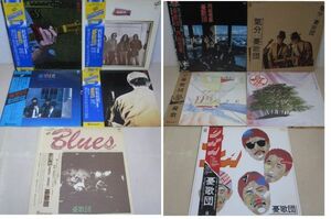 LP・憂歌団 帯付 10セット・SECOND HAND、ローリングステディ、Blues、氣分など/04-39