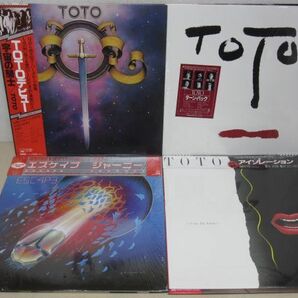 LP・洋楽ロック、ポップス関連 帯付 obi 36セット・TOTO、ポールマッカートニー、ジャーニー、エルトンジョン他・見本盤含む/04-01の画像4