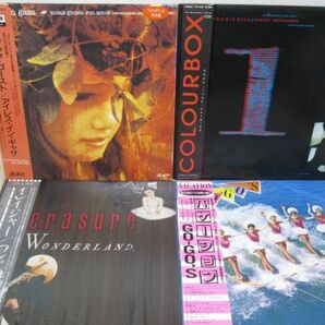 LP・1980年代頃のNEW WAVE関他 36セット・帯付 OBI 32枚+輸入盤4枚・ディーヴォ、レヴェル42他・白ラベル見本盤含む/04-08の画像5