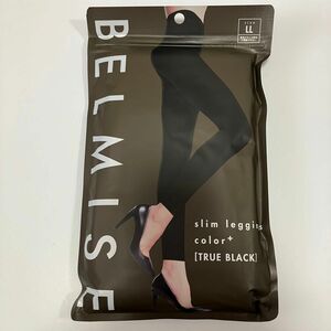 BELMISE ベルミス スリムレギンス トゥルーブラック 着圧レギンス カラープラス LLサイズ 強着圧 ダイエット 痩身