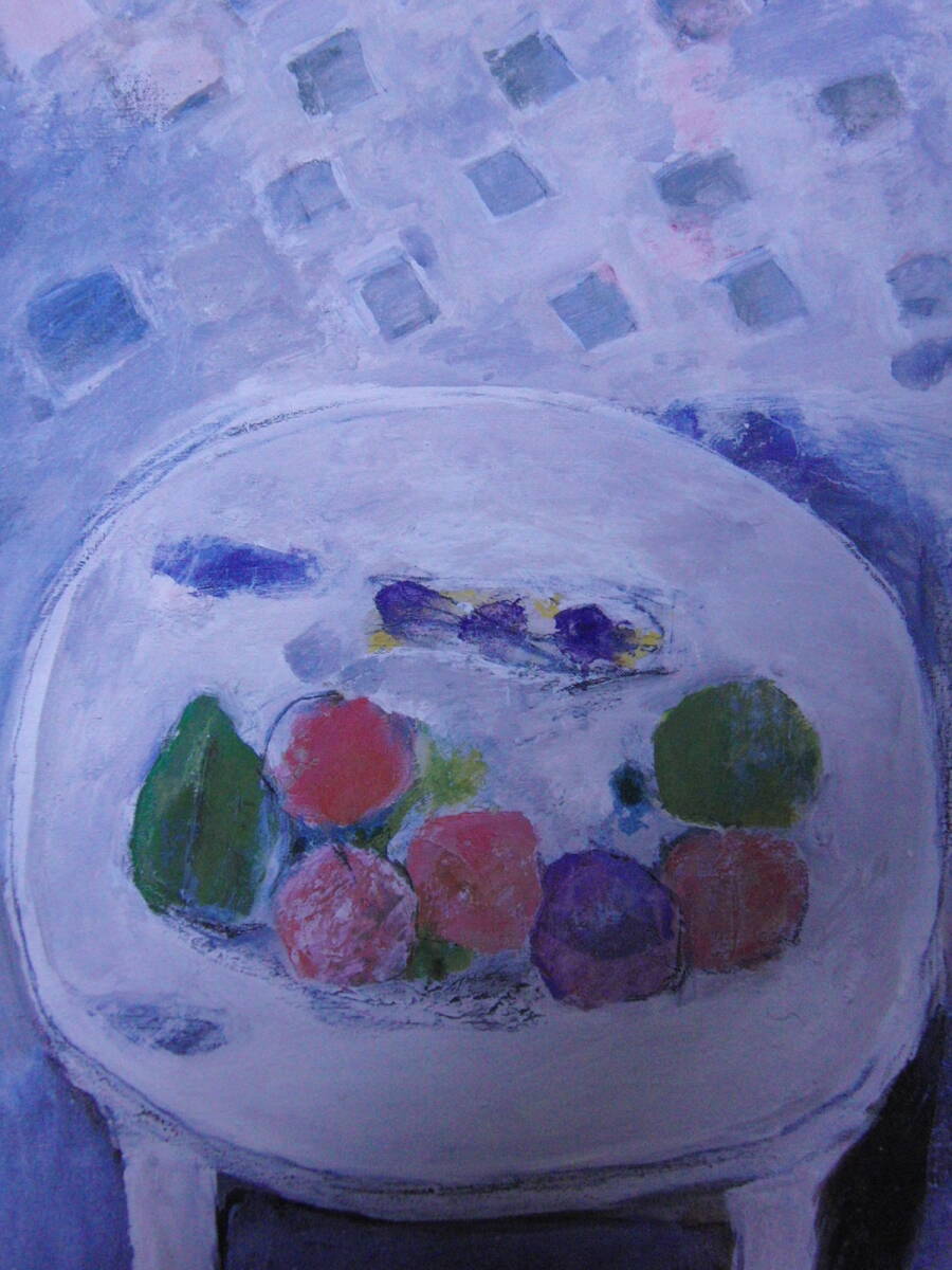 시마무라 타츠히코, 여름날, 희귀한 미술 서적과 액자에 담긴 그림, 새로운 일본식 프레임으로 액자에 담았습니다., 좋은 상태로, 일본 화가, 그림, 오일 페인팅, 정물