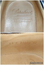 【1度使用程度/極美品】2012年 FRANCE製 Paraboot/パラブーツ ミカエル フォック(アザラシ) チロリアンシューズ 41 26cm相応/ランス_画像9