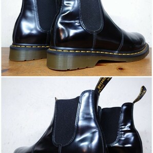 【数回履き程度/美品】Dr.Martens/ドクターマーチン 2976 サイドゴアブーツ UK10 28.5-29cm相応 ブラック 黒 チェルシーの画像7