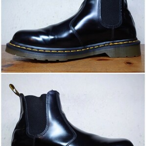 【数回履き程度/美品】Dr.Martens/ドクターマーチン 2976 サイドゴアブーツ UK10 28.5-29cm相応 ブラック 黒 チェルシーの画像3