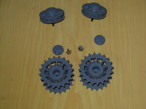 hen long tank 1/16 sprocket & idler wheel ( pra ) Tiger 1 for for 1 vehicle 