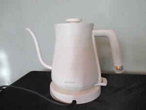 *BALMUDA bar Mu daK02A-WH bar Mu da electric kettle white electrification operation verification 0.6 Taiwan made 2016 year present condition goods 