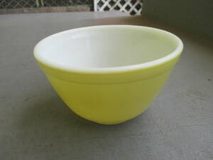 * Old Pyrex unused stock goods America made avocado color ball Pyrex Vintage outer diameter 14.5×14.5×8.450.