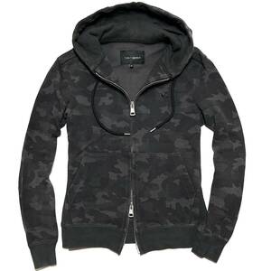 定価4.7万 1piu1uguale3 original heavy kanoko camo parka Ⅳ グレー 鹿の子カモフラパーカー wjk akm ジュンハシモト