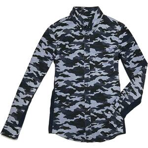 定価2.3万 junhashimoto DURALUMIN SIDE JERSEY CAMO B.D SHIRT 2 ジュンハシモト サイドジャージジュラルミンボタンダウンシャツ wjk akm