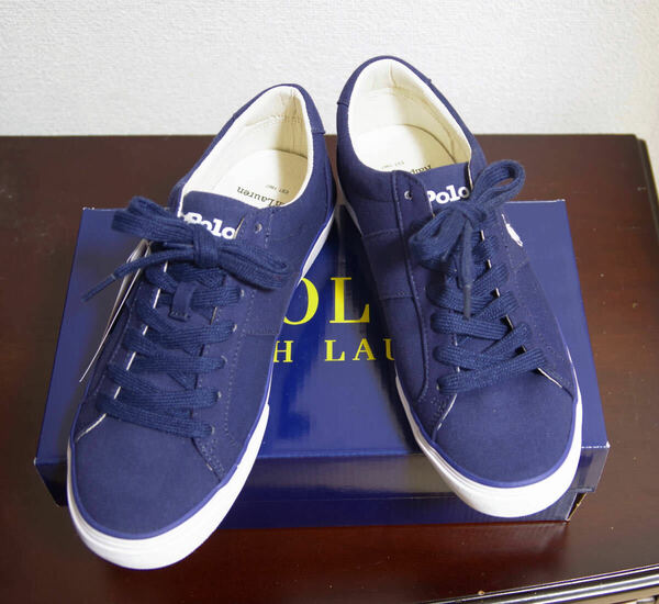 【8D EU41】ポロ ラルフローレン メンズスニーカー サイズ26.5cm POLO RALPHLAUREN