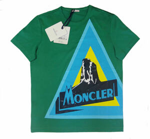 モンクレール MONCLER☆ストレッチコットン マウンテンプリントTシャツ