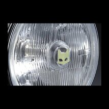 ■マーシャルヘッドライト889　クリアーレンズ メッキケース　汎用　XJR400に装着可　ライト径180mm　8018y_画像3