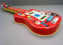 昭和レトロ　ブリキ玩具　エレキギター　日本製_画像5