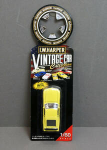 ミニカー　1/60 1970 フォード ムスタング 「VINTAGE CAR Collection」 IWハーパーキャンペーン品