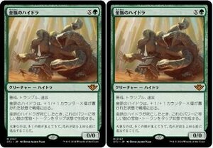 緑神話▼MTG▼サンダー・ジャンクションの無法者▼金脈のハイドラ2枚組