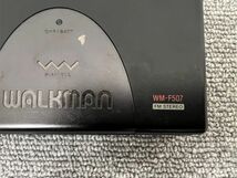 D632-CH3-1170 SONY ソニー WALKMAN カセットウォークマン WM-F507 電池式 ラジオカセットプレーヤー_画像8